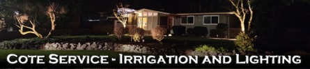 Cote Service - Gig Harbor Lawn Irrigation Contractor & Outdoor Lighting Installation